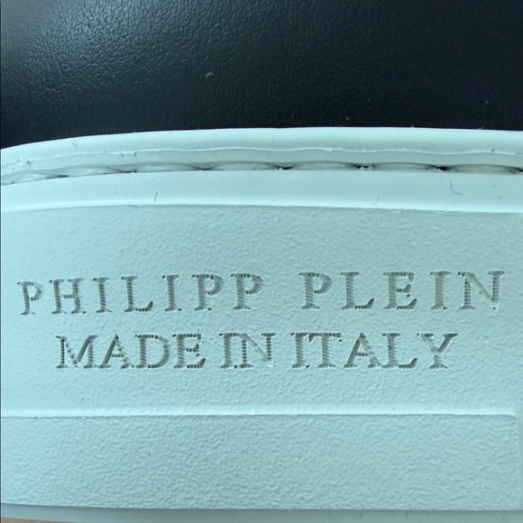 Philipp Plein Black and White Men's Sneakers - Picture 6 of 6